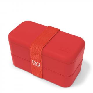 Svačinový box MonBento Original | červený 1000 ml