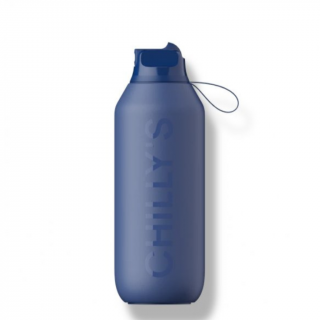 Termoláhev Chilly's Bottles Series 2 Flip - velrybí modrá 500 ml