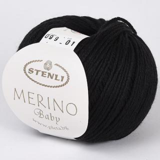 Merino Baby Černá