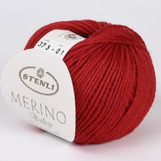 Merino Baby Červená