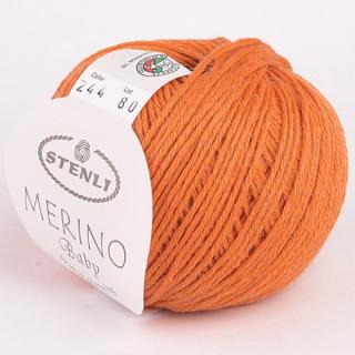 Merino Baby Oranžová