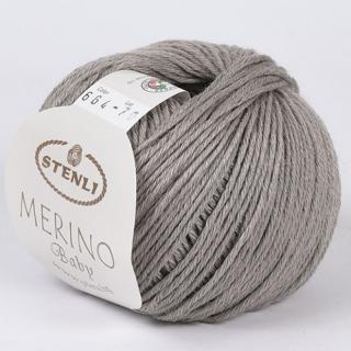 Merino Baby Středně šedá