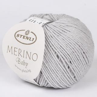 Merino Baby Světle šedá