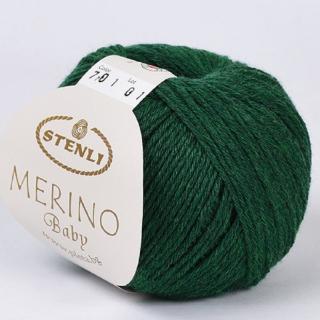 Merino Baby Tmavě zelená