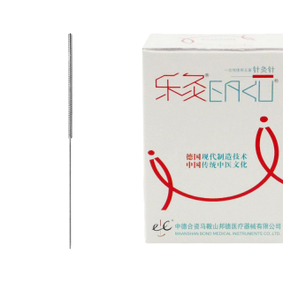 Akupunkturní jehly - EAKU - ocelová rukojeť - bez trubičky - 100 ks EAKU - ocelové - bez: 0,40x125