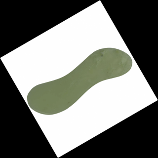 GUA SHA - jadeitová destička slimák