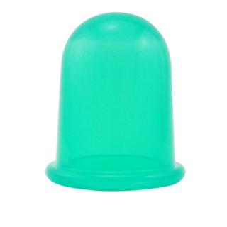 Silikonová masážní baňka - 50 mm Barva: Zelená