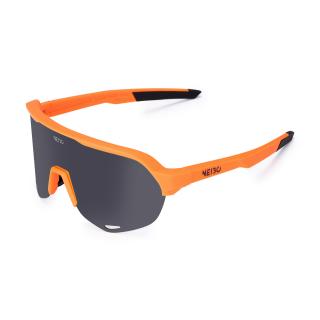 NEIBO CLIFF - matte orange/black Sluneční brýle + náhradní sklo fotochromatické