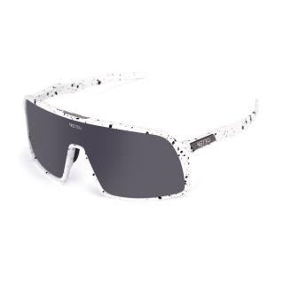 NEIBO FALCON - matte white spots/black Sluneční brýle + náhradní sklo fotochromatické