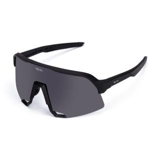 NEIBO HAWK - matte black/black Sluneční brýle + náhradní sklo fotochromatické