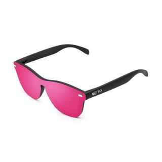 NEIBO IVORY sluneční brýle - matte black/pink