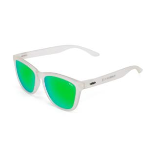 NEIBO ORIGIN sluneční brýle - matte transparent/green