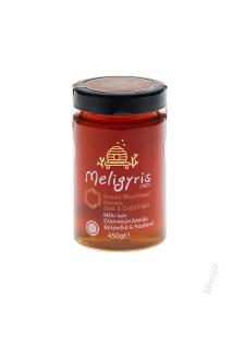 MELIGYRIS Krétský lesní med Jedlý kaštan a Dub 450 g