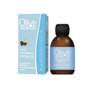 OLIVE Omlazující pleťový olej Habešský a Arganovým olej 90 ml (Olivový omlazující pleťový olej s habešským a arganovým olejem)