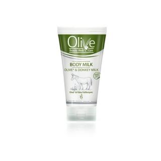 OLIVE Tělové mléko Oslí mléko 150 ml (Olivové tělové mléko s oslím mlékem)