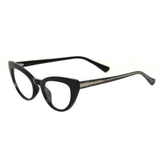 Luxbryle Dámské čiré brýle Marina - Černá