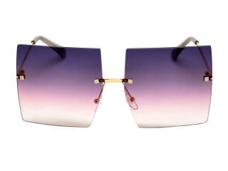 Luxbryle Dámské sluneční brýle Kloe - Fialovorůžová