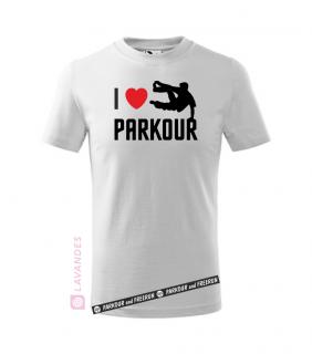 I love Parkour  (Tričko na parkour )