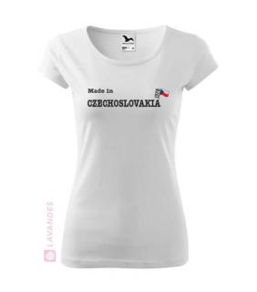 Made in Czechoslovakia (Dámské tričko Made in Czechoslovakia)