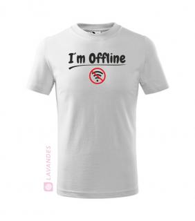 Off-line (Dětské tričko I´m Offline)