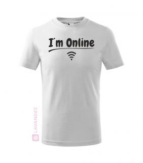 On-line (Dětské tričko I´m Online)