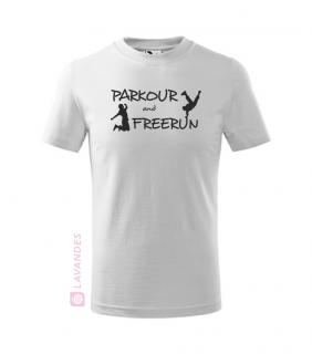 Parkour and Freerun (Dětské tričko na parkour)