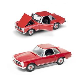 1:24 1963 Mercedes Benz 230SL Červená