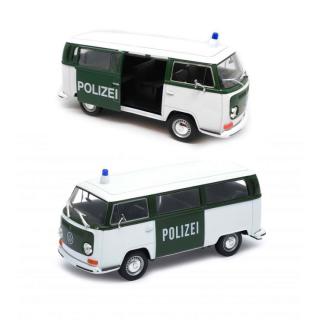 1:24 1972 VW Bus T2 Police Bíla