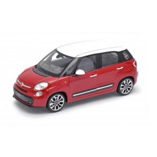 1:24 2013 Fiat 500L Červená