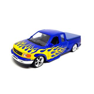 1:24 Ford F-150 1999 Flareside Supercab Pick Up Modrá