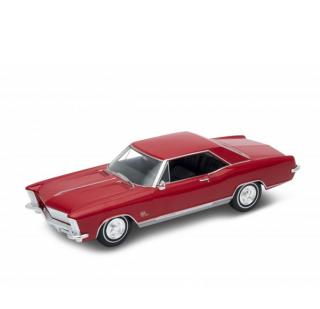 1:34 1965 Buick Riviera Gran Sport Červená