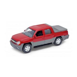 1:34 2002 Chevrolet Avalanche Stříbrná