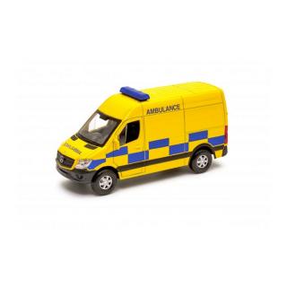 1:34 Mercedes Benz Sprinter Panel Van Ambulance Žlutá