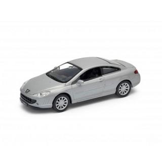 1:34 Peugeot 407 coupe Modrá