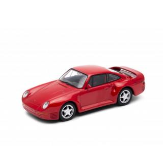 1:34 Porsche 959 Stříbrná