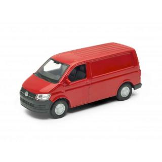 1:34 VW Transporter T6 Van Červená