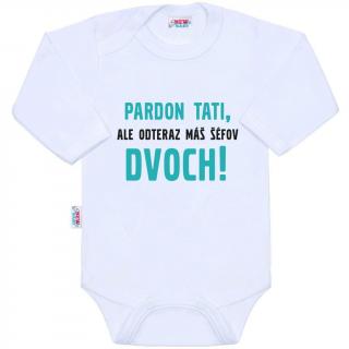 Body s potiskem New Baby Pardon tati,... máš šéfov dvoch! 50