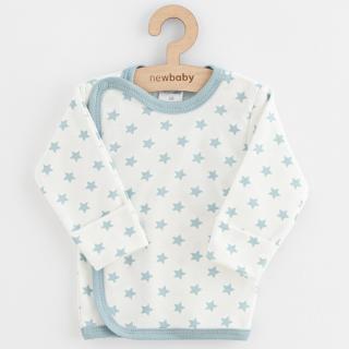 Kojenecká košilka New Baby Classic II hvězdy mátové 56 (0-3m)