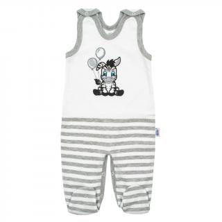 Kojenecké bavlněné dupačky New Baby Zebra exclusive 80 (9-12m)