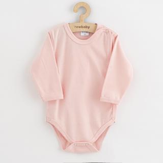 Kojenecké celorozepínací body New Baby Classic II světle růžové 50