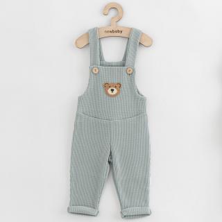 Kojenecké lacláčky New Baby Luxury clothing Oliver šedé 56 (0-3m)