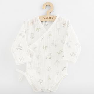 Kojenecké mušelínové body s bočním zavazováním New Baby  Zoe 62 (3-6m)