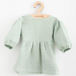 Kojenecké mušelínové šaty New Baby Comfort clothes šalvějová 62 (3-6m)