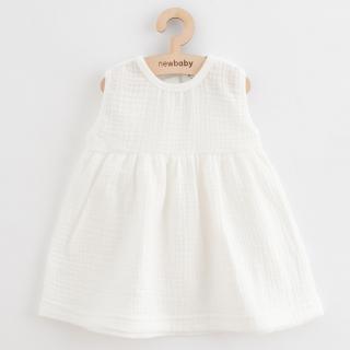 Kojenecké mušelínové šaty New Baby Elizabeth 56 (0-3m)