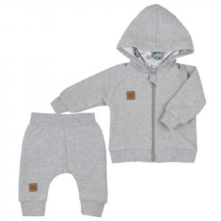 Kojenecké tepláčky a mikinka s kapucí Koala Nature 80 (9-12m)