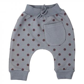 Kojenecké tepláčky Koala Dots šedá 74 (6-9m)