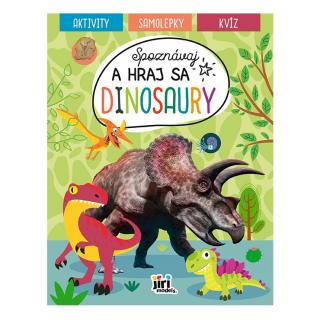 Samolepky, Poznávej a hraj si - Dinosauři