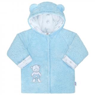 Zimní kabátek New Baby Nice Bear modrý 86 (12-18m)