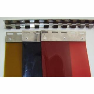 PVC pásy - 300x2mm svářečské PVC pásy bronzové s UV filtrem pro svařovací závěsy nebo svářečské lamelové clony vyrobené na míru - cena na bázi bm