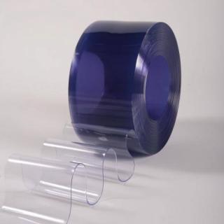 PVC pásy pro lamelové clony - 300x2mm průsvitné PVC pásy typ mrazuvzdorné - 50m kotouče